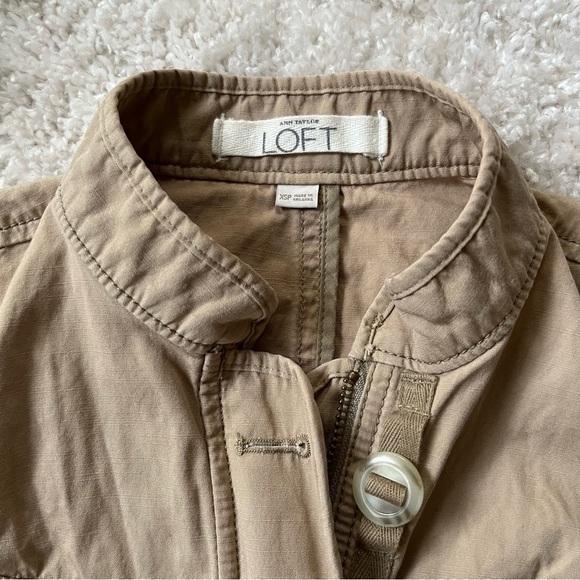 LOFT Tan Utility Jacket - Picture 5 of 10